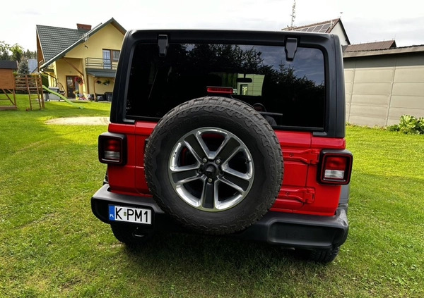 Jeep Wrangler cena 150000 przebieg: 23300, rok produkcji 2020 z Kobyłka małe 67